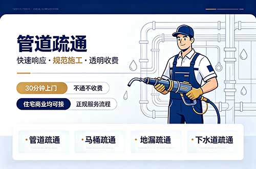 霸州管道疏通