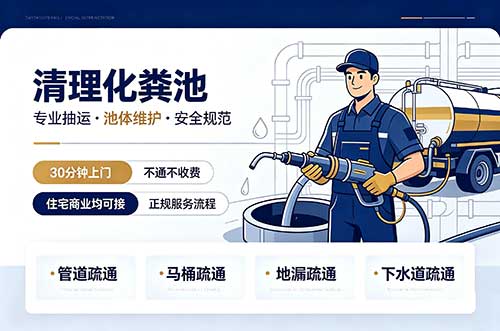 霸州清理化粪池
